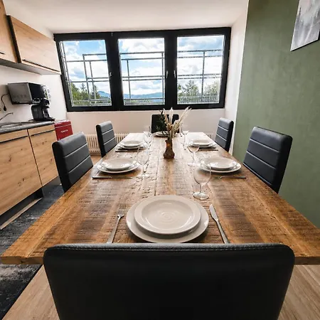 Apartment Ruhige Mit Balkon&bergblick Im Bayerischen Wald Nahe Arber Lohberg